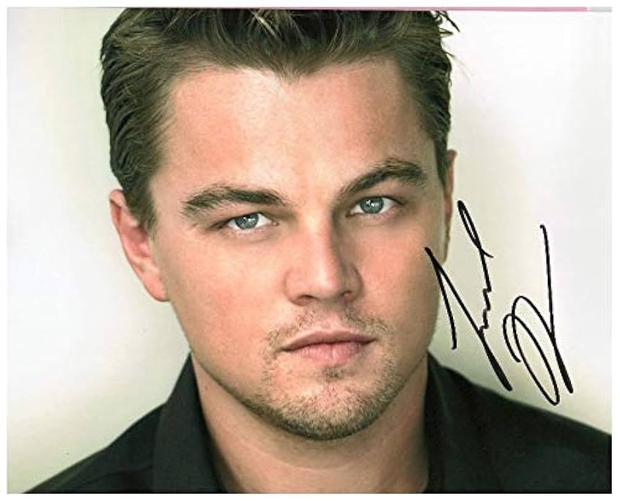 レオナルド・ディカプリオ映画シーン直筆 サイン入り写真 Leonardo DiCaprio レオナルド・ディカプリオ 直筆サイン入り